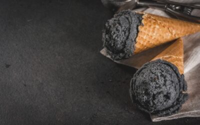 How to Make Vegetable Black Ice Cream?