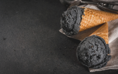 5 Things about black ice cream & vegetable carbon