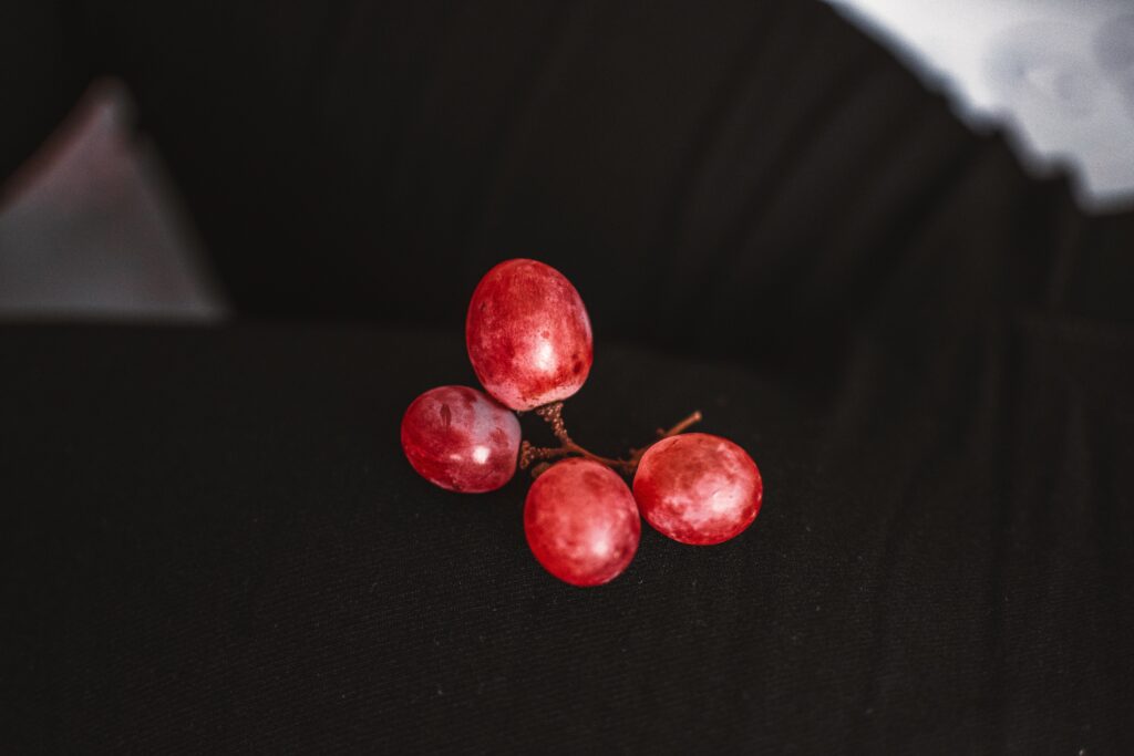 grape skin red color