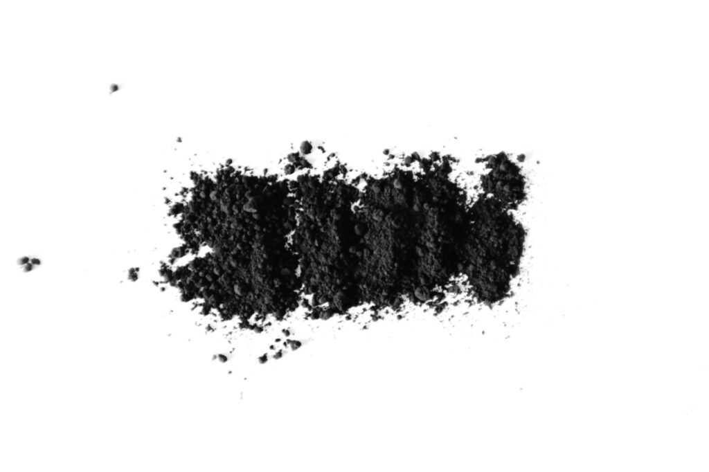 Charcoal powder toothpaste