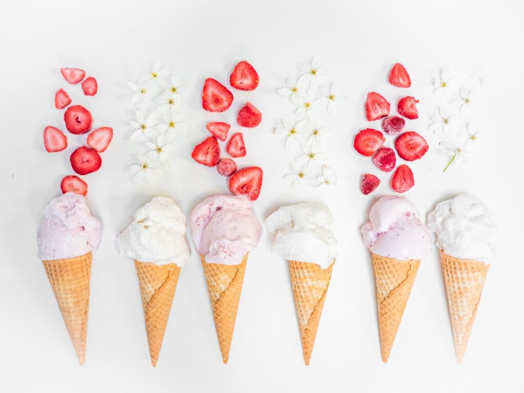 Consideration for ice cream