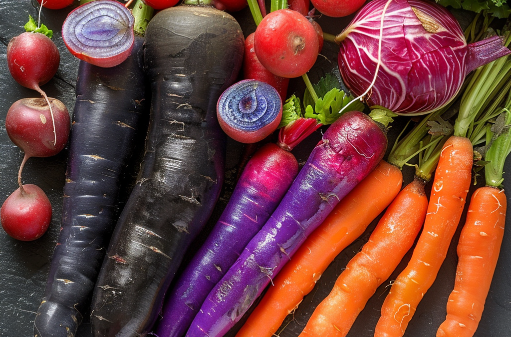 Exploring the Role of Black Carrot Color in Rainbow Foods!