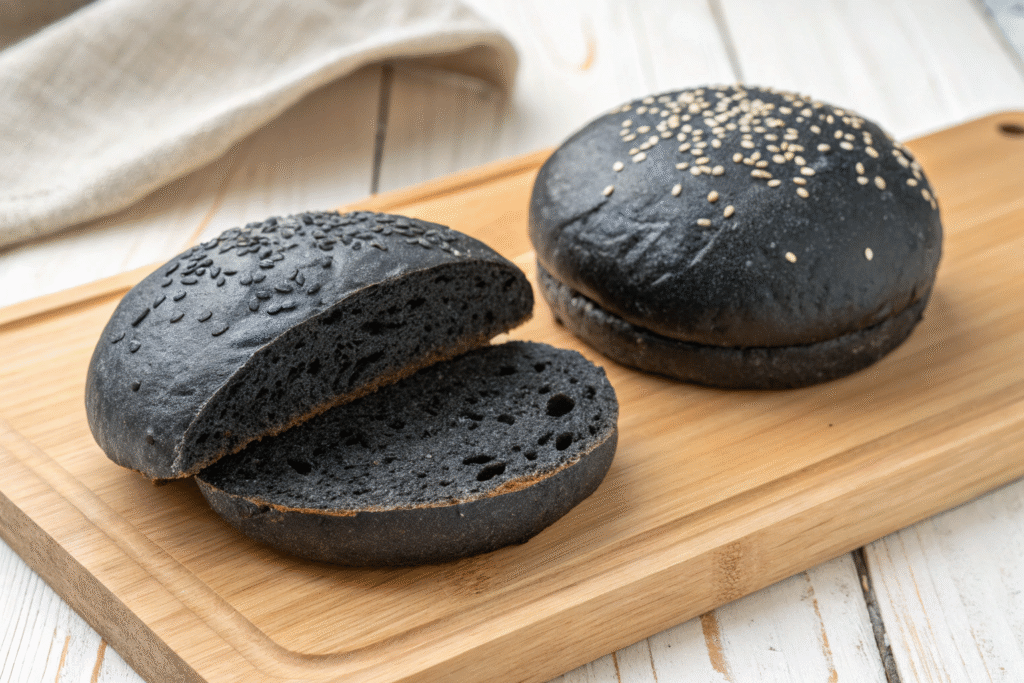 E153 bun crumb contrast