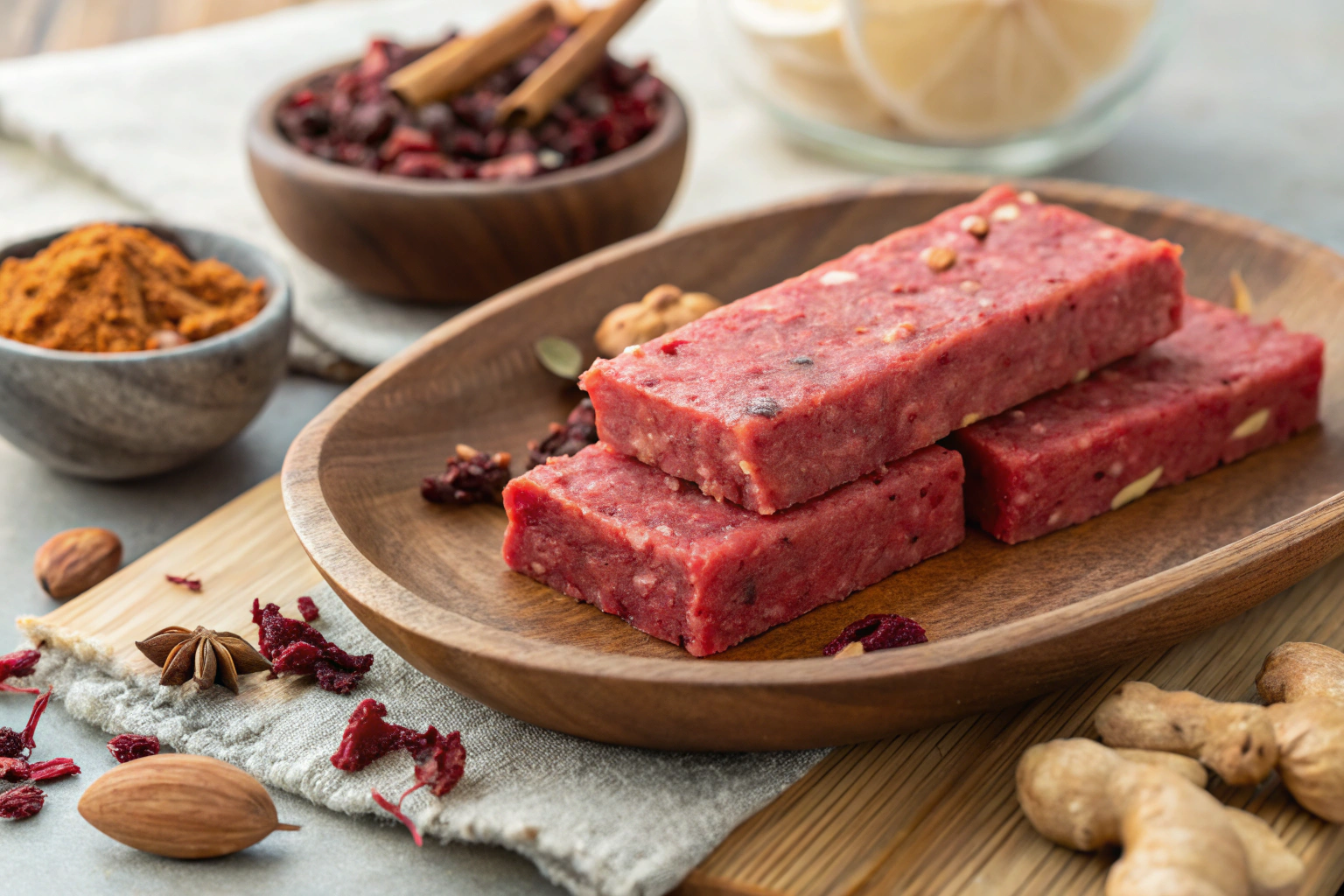 Monascus Red Ayurvedic nutrition bar