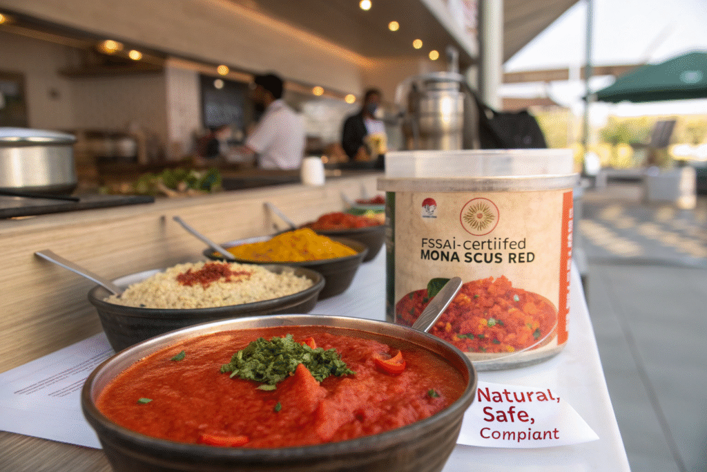 Monascus Red Indian cuisine