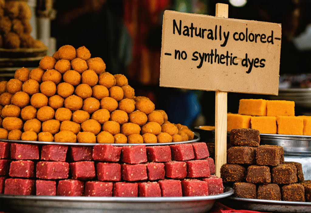 Monascus Red Indian sweets