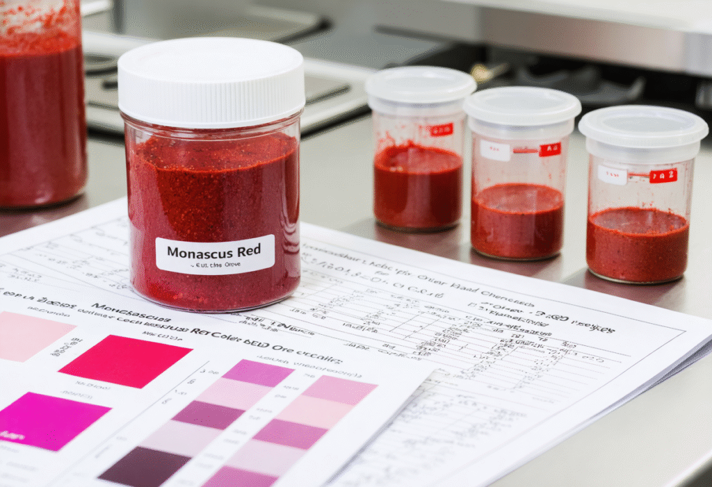 Monascus Red R&D testing