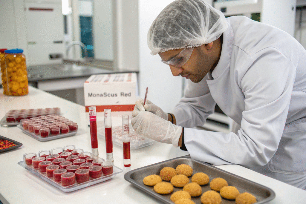 Monascus Red Sample Testing