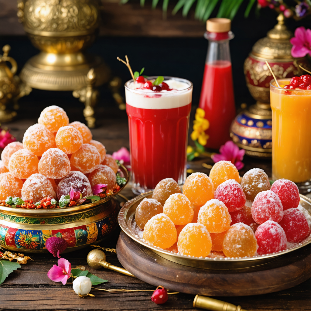 Red herbal drinks with Monascus Red