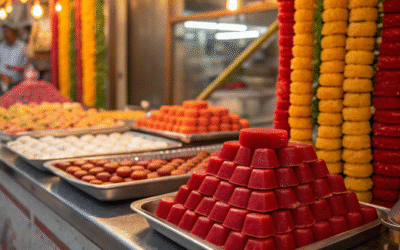 Enhancing Shelf Appeal: Monascus Red Applications in Indian Sweets