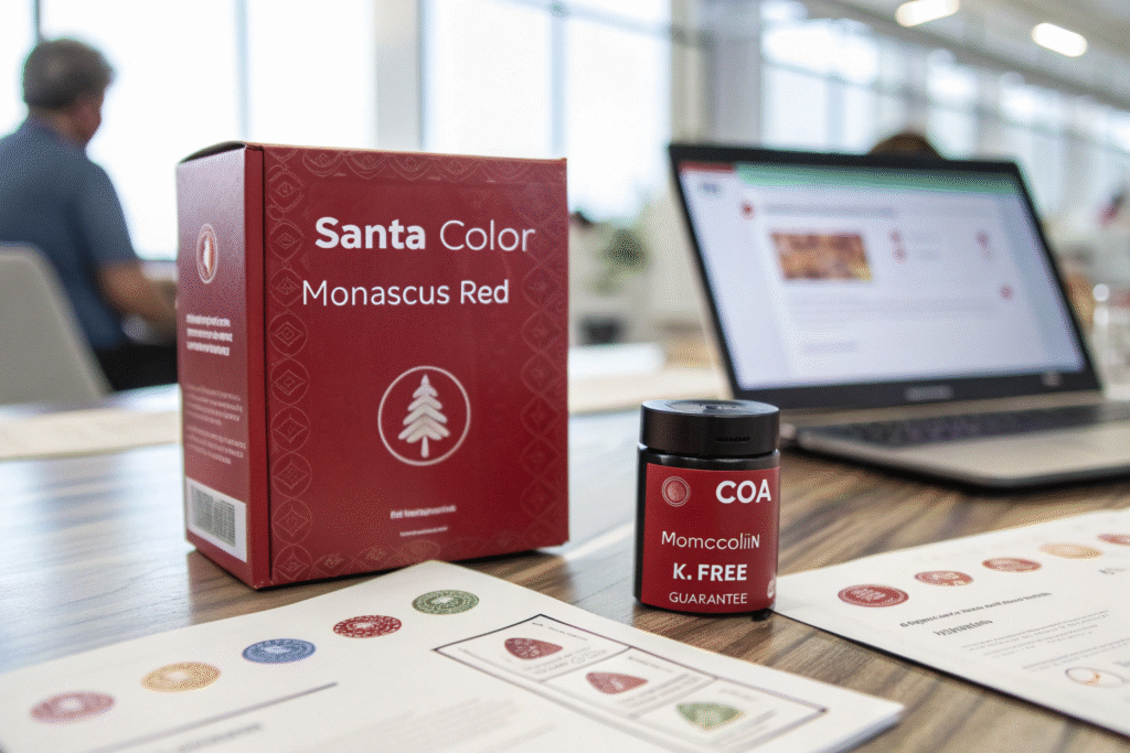 Santa Color compliance display