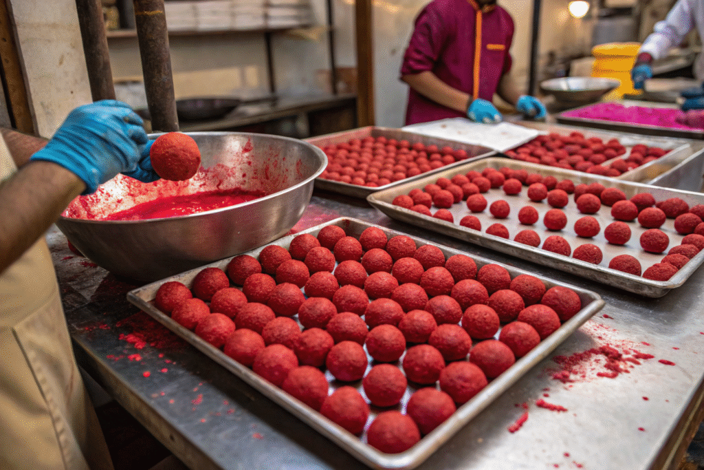 Monascus Red in sweets