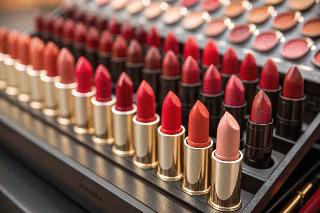 Monascus vs synthetic lipsticks